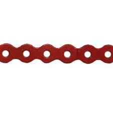red fixing band- galvanised strap 12mm 17mm