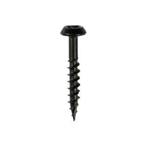 Black rainwater screw