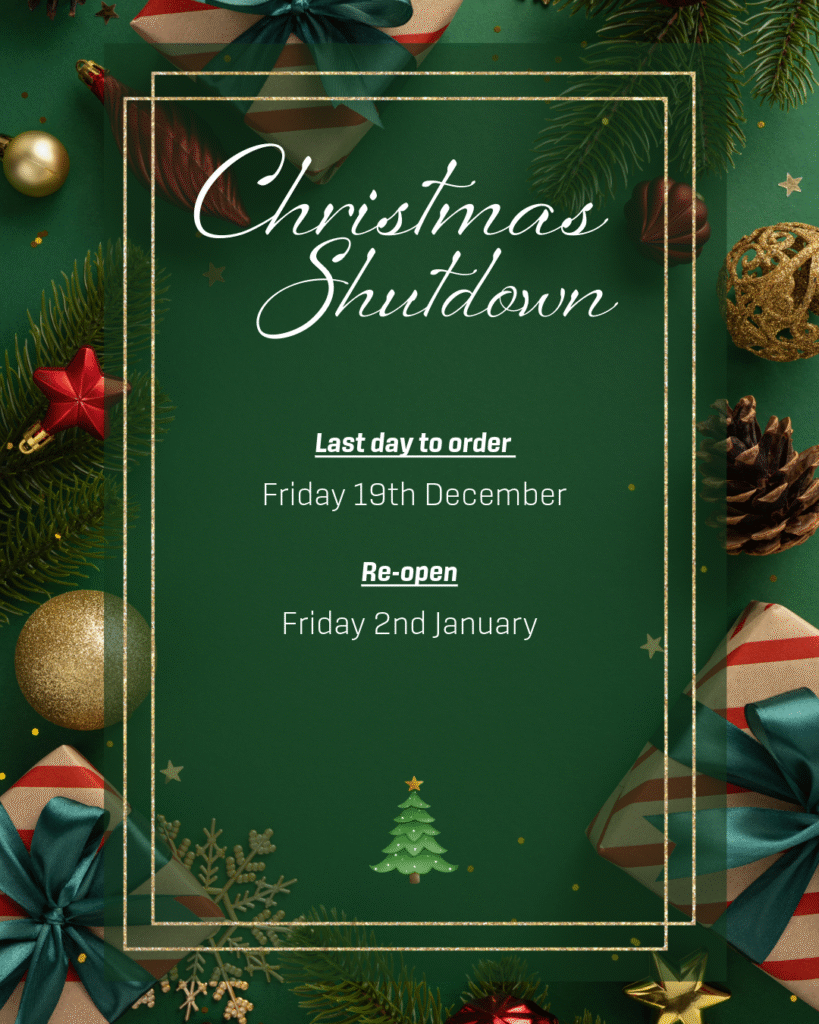 Christmas Shutdown