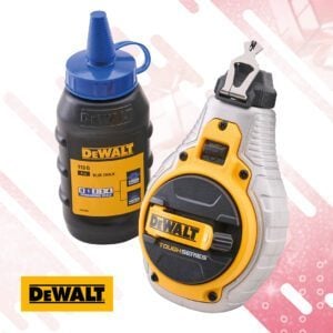 chalk line and blue chalk set