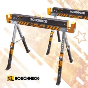 roughneck folding sawhorse