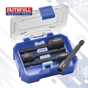 4 Piece Impact Nut Driver Set