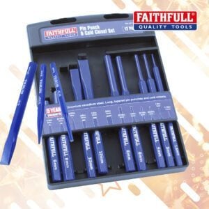 12 piece punch & chisel set